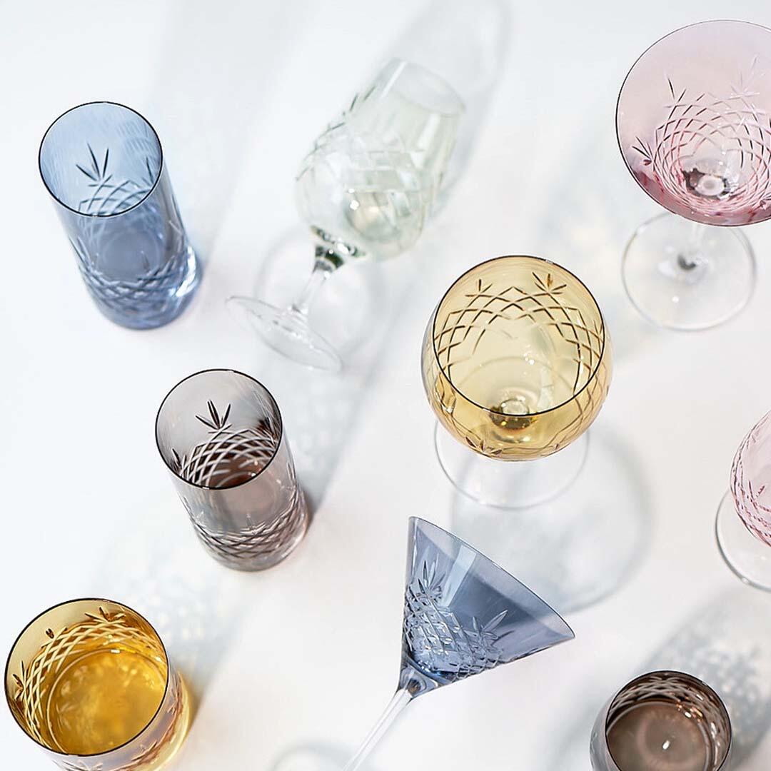 Frederik Bagger Crispy Sapphire Highball vandglas, blå, 2 stk - 370 ml - Bahne