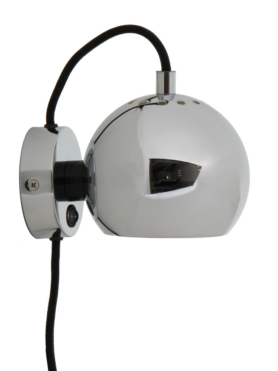 Frandsen Ball Wall væglampe - Glossy Chrome - Ø:12 - Bahne