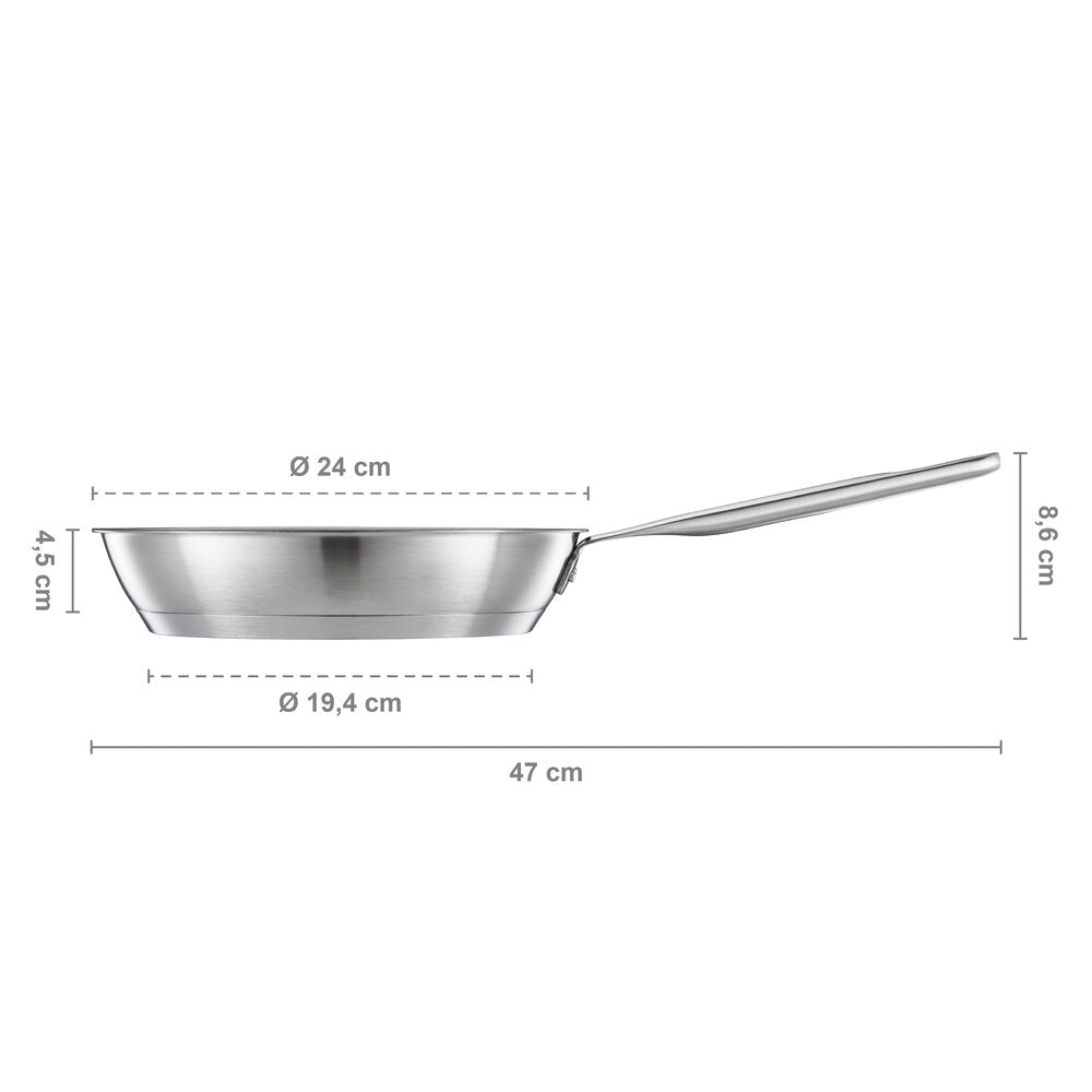 Ø24 cm - All Steel stegepande