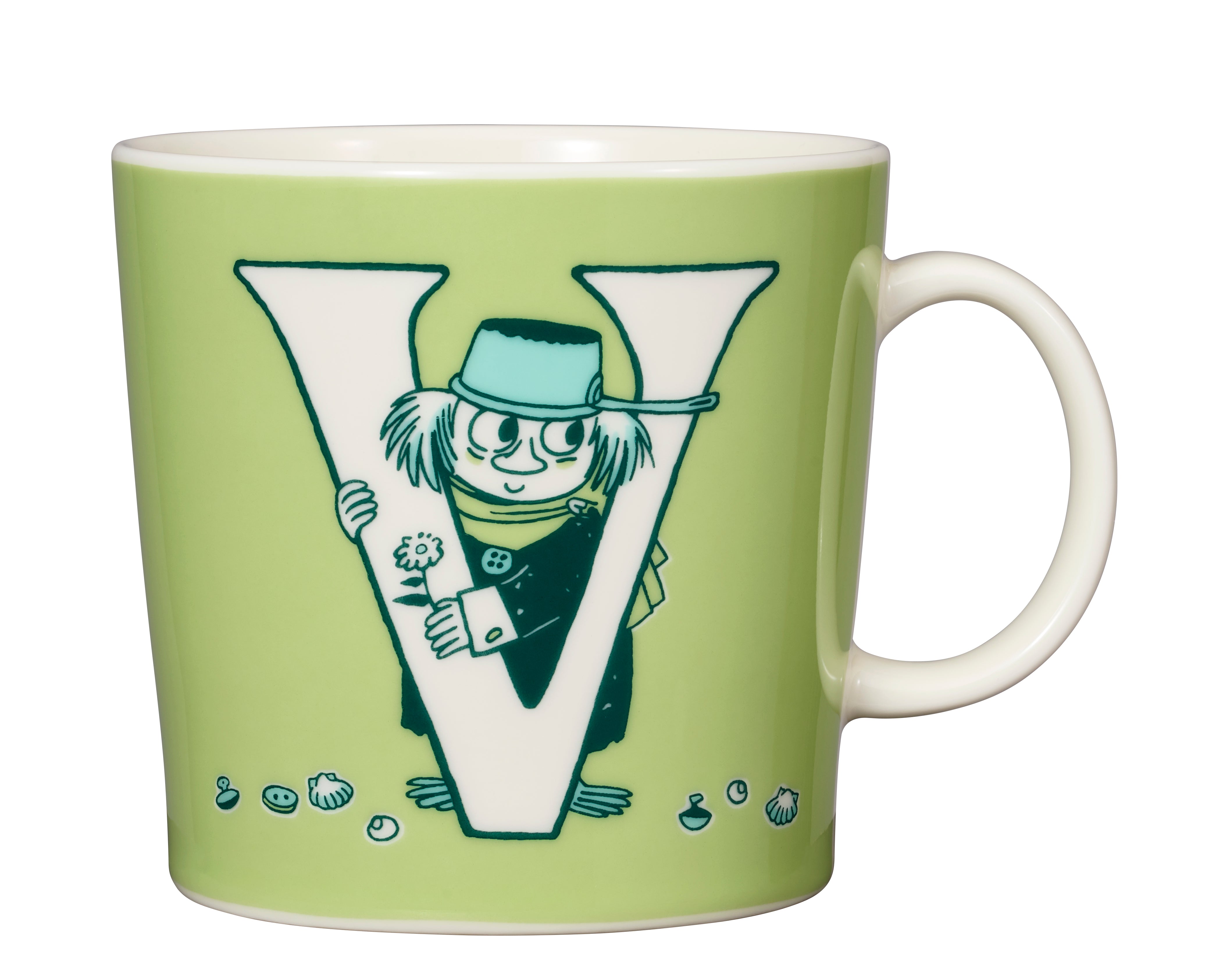 Mumi ABC alfabetkrus, V - 40 cl.