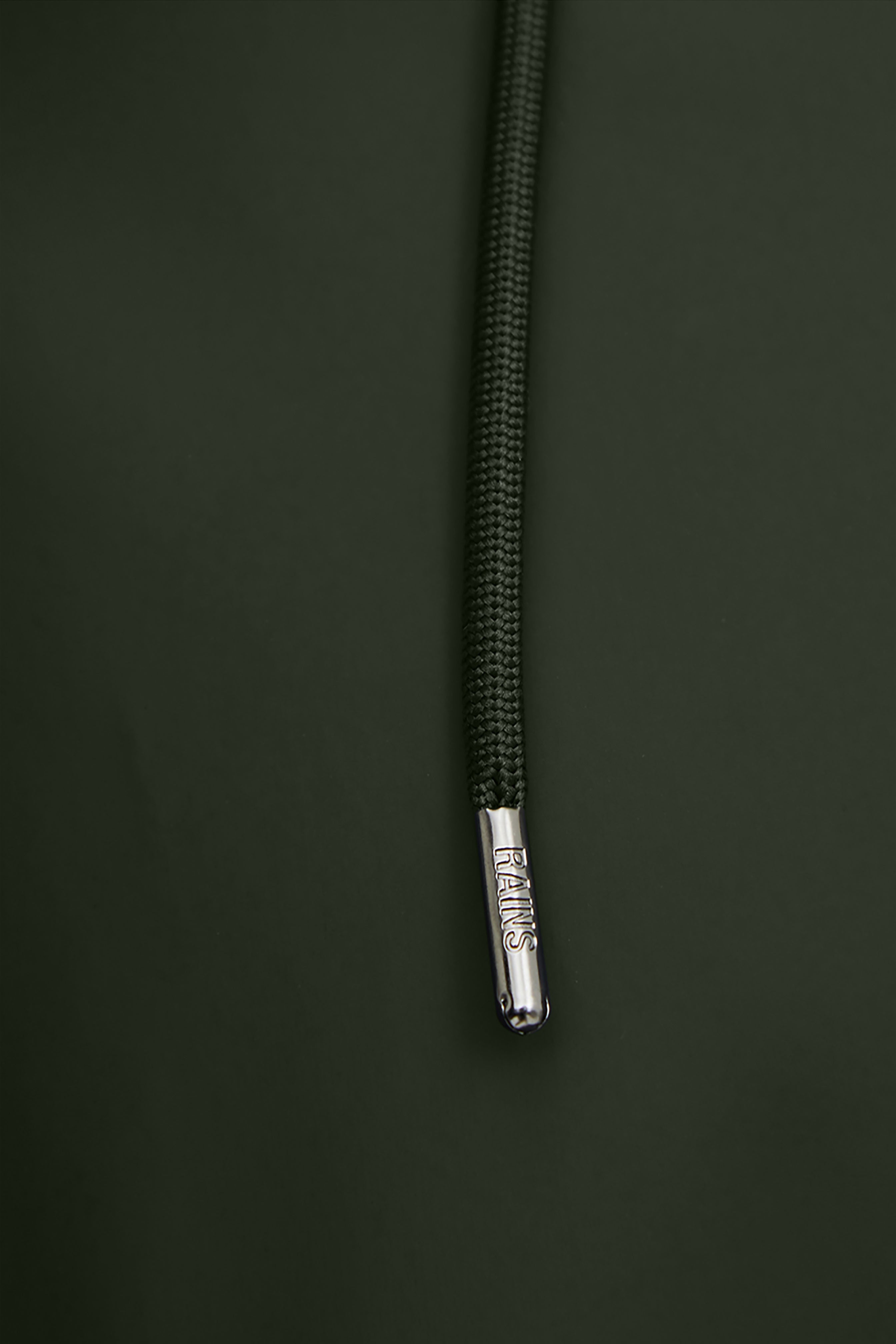 Long regnjakke - grøn