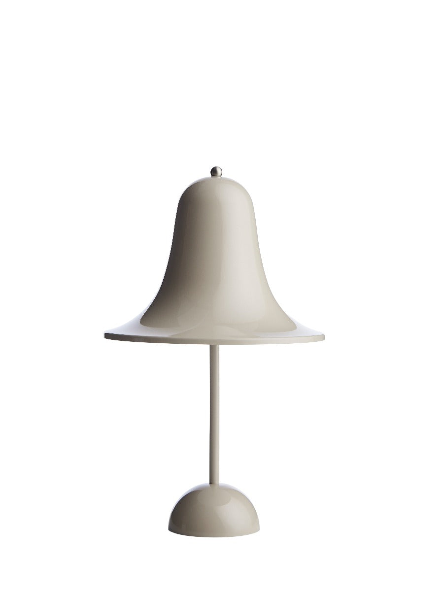 Verner Panton Pantop portable bordlampe - Grey Sand - Ø18