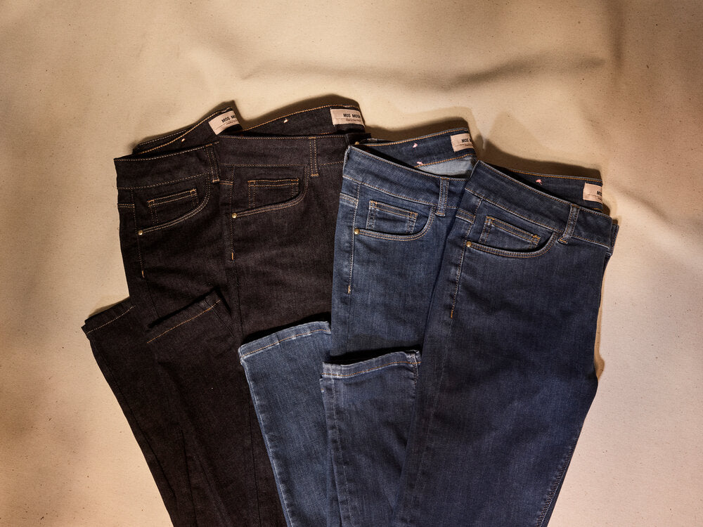 Mos Mosh Cecilia Cover jeans - Blue Denim - Bahne