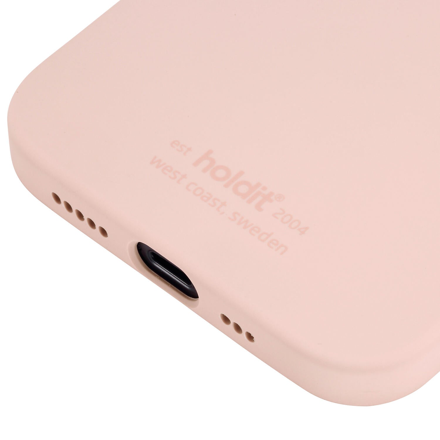 iPhone 12/12 Pro Silicone cover - Blush Pink
