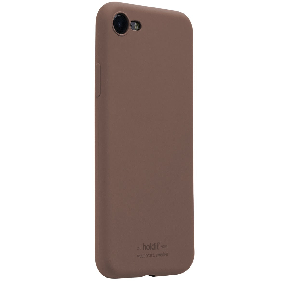 iPhone 7/8/SE Silicone cover - Dark Brown