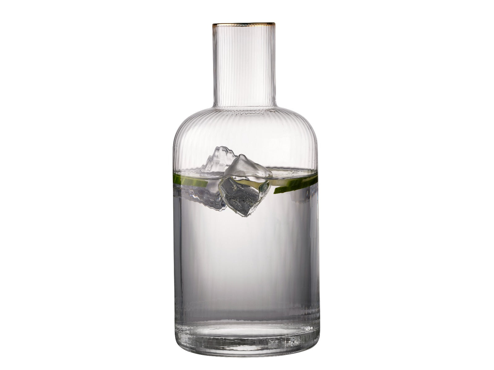 Lyngby Glas Karaffel palermo, guld - 1,5L - Bahne