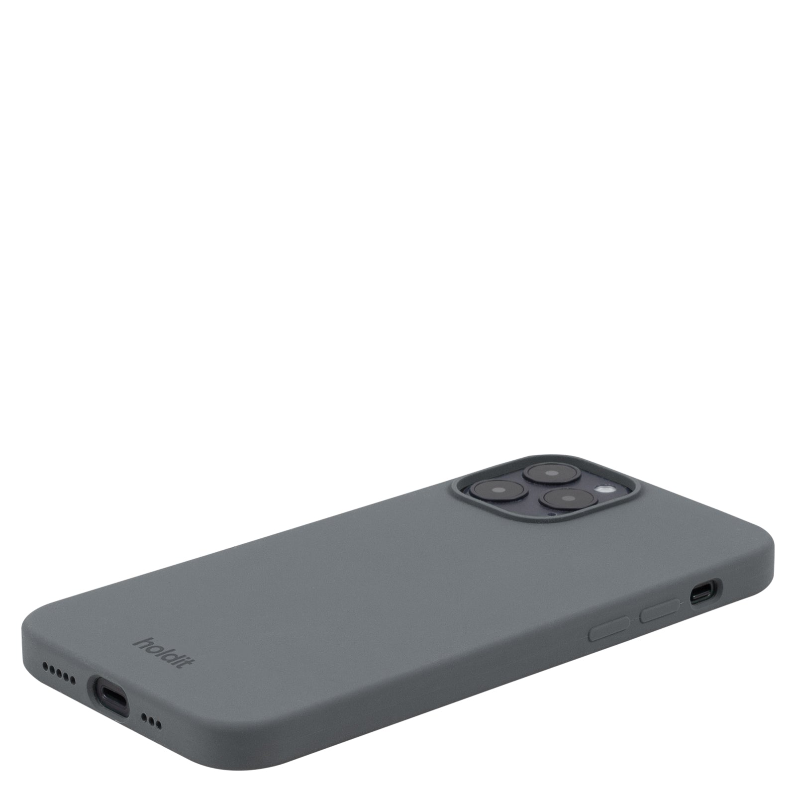 iPhone 12/12 Pro Silicone cover - Space Gray