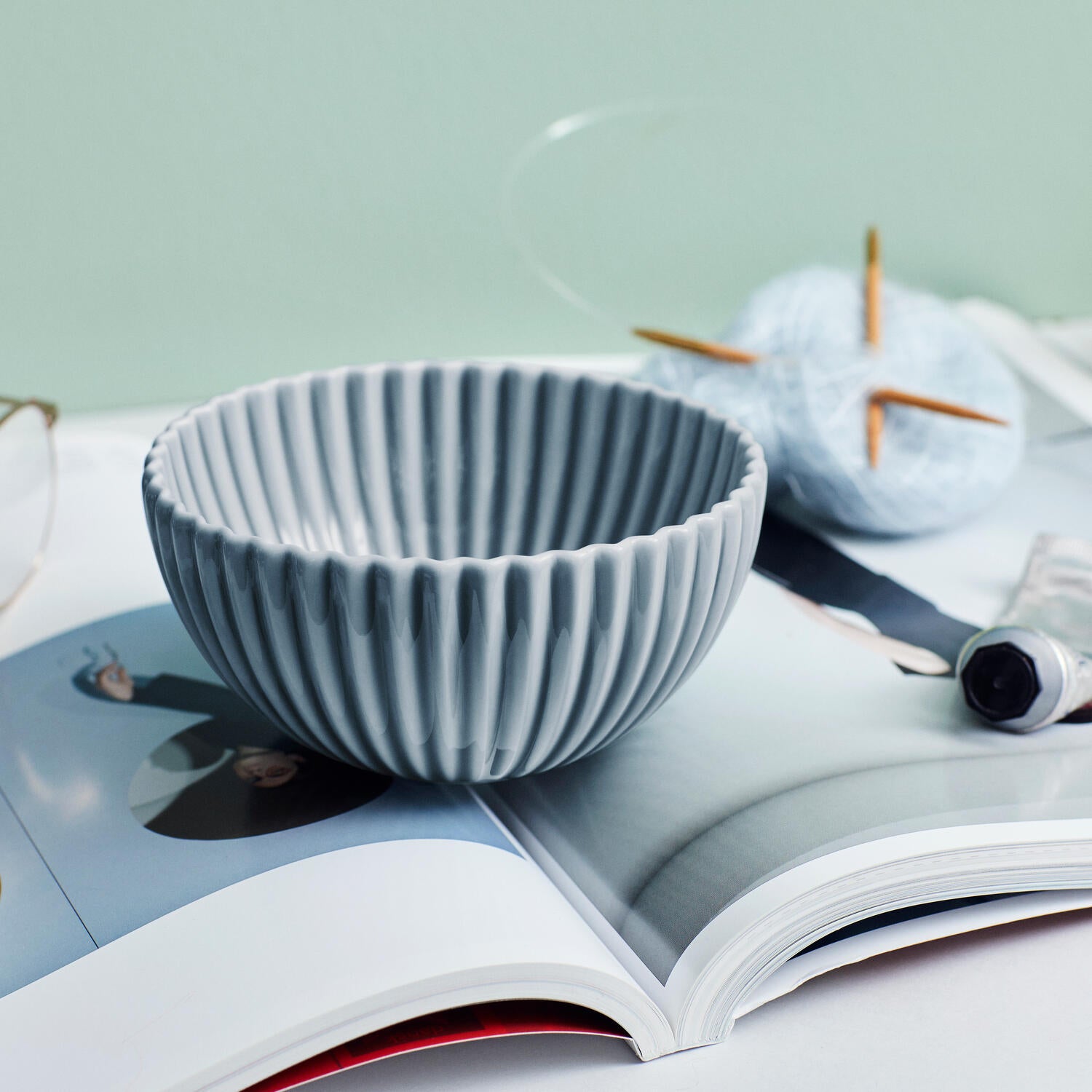 Samsurium Midnight snackskål - blå