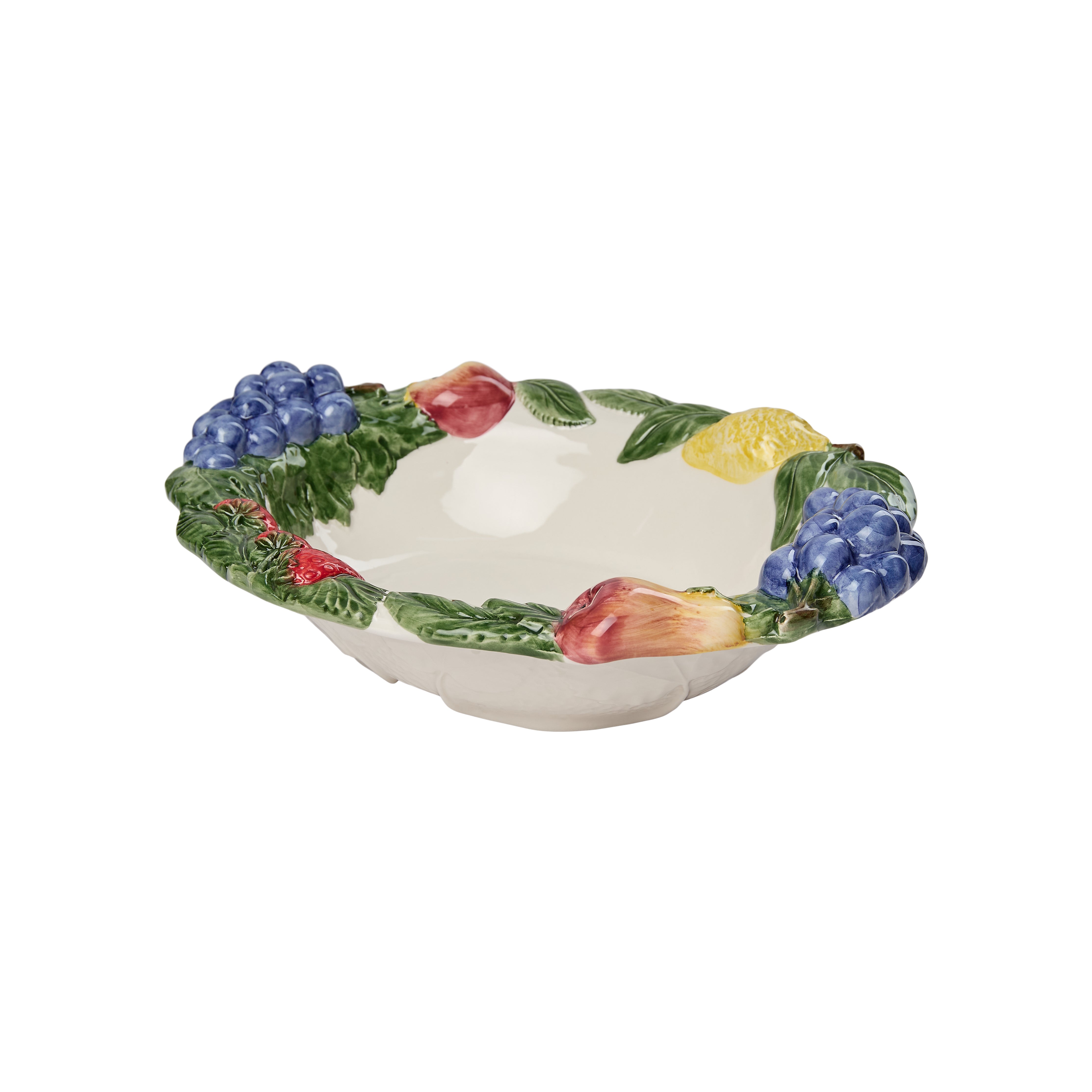 Frugtskål, multi - 37x28cm