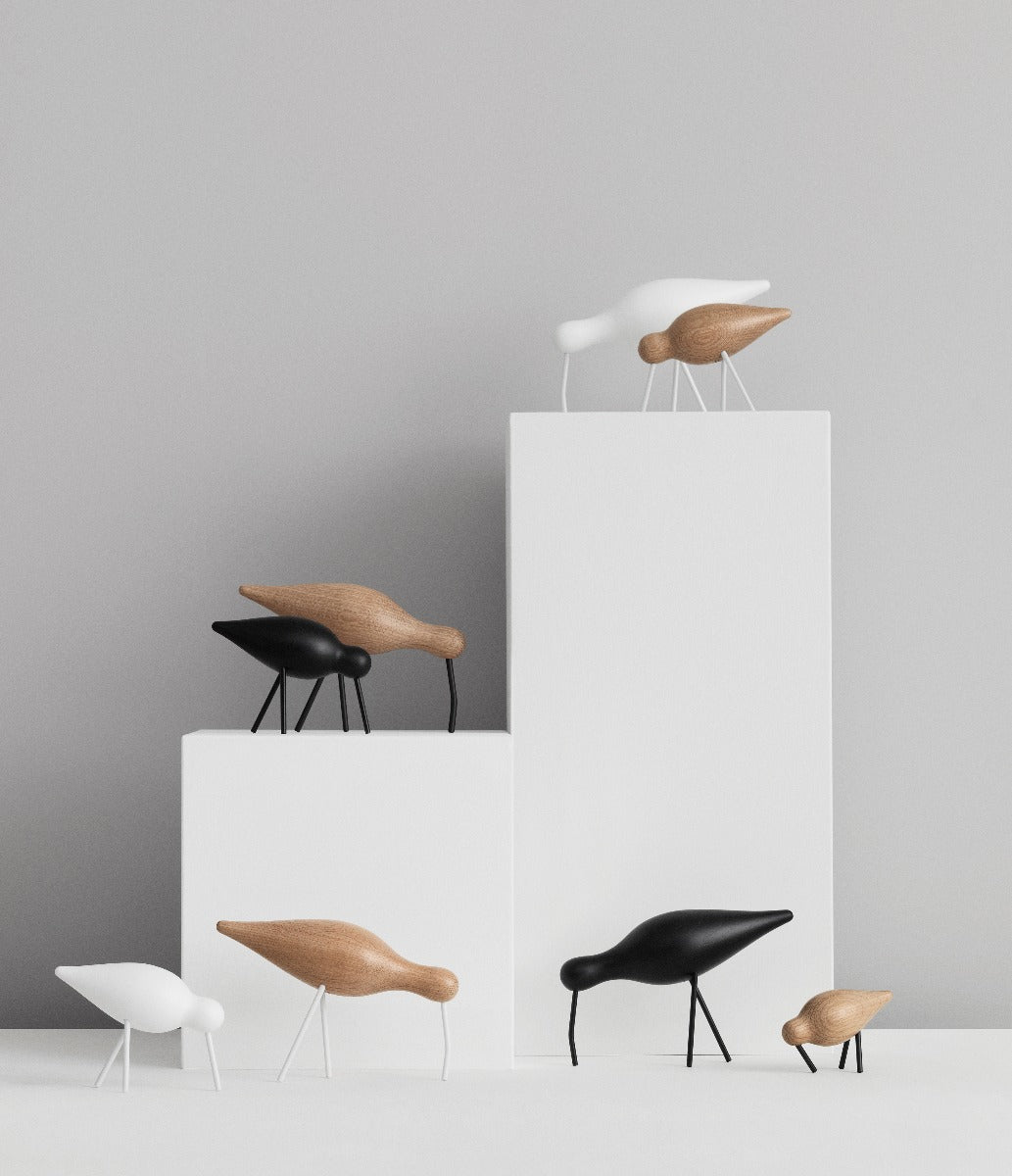 Normann Copenhagen Shorebird, medium  - sort - Bahne