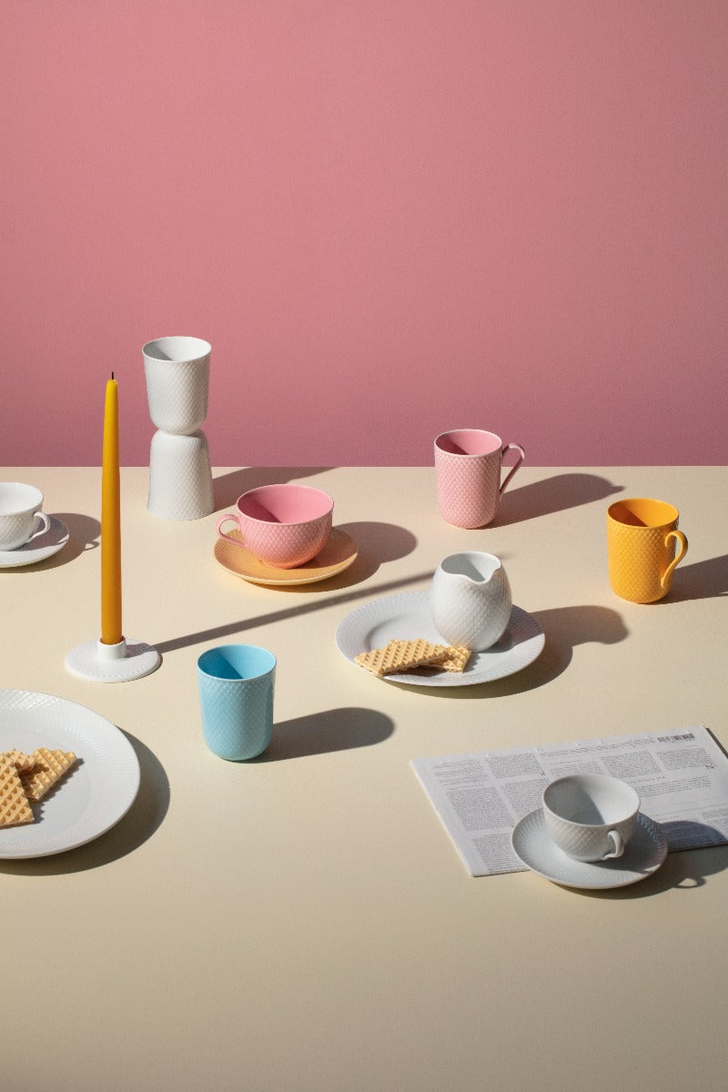 Rhombe Color kop, rosa - H:10,5