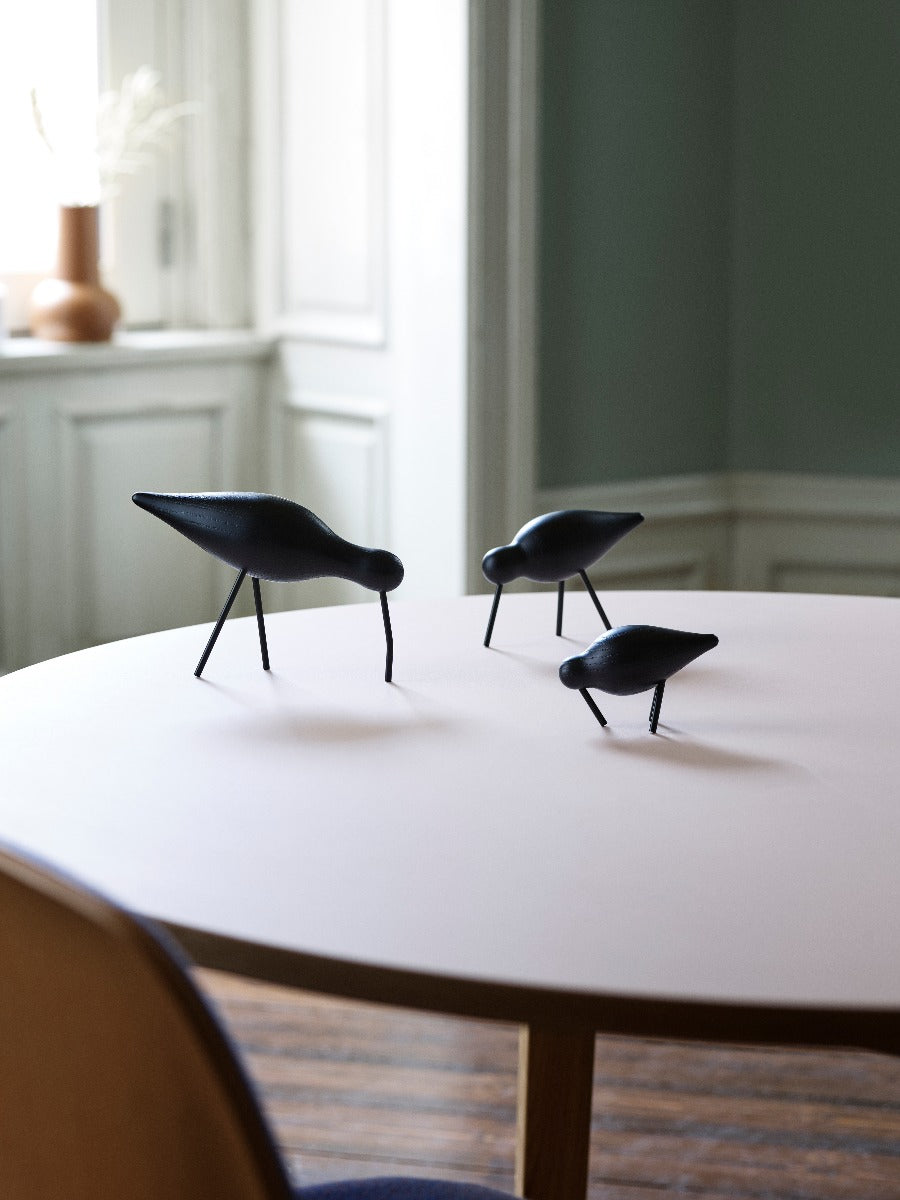 Normann Copenhagen Shorebird, medium  - sort - Bahne