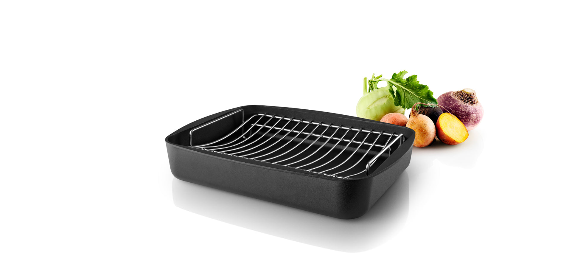 Eva Trio Rist til bradepande - Støbt AluRist - Bahne