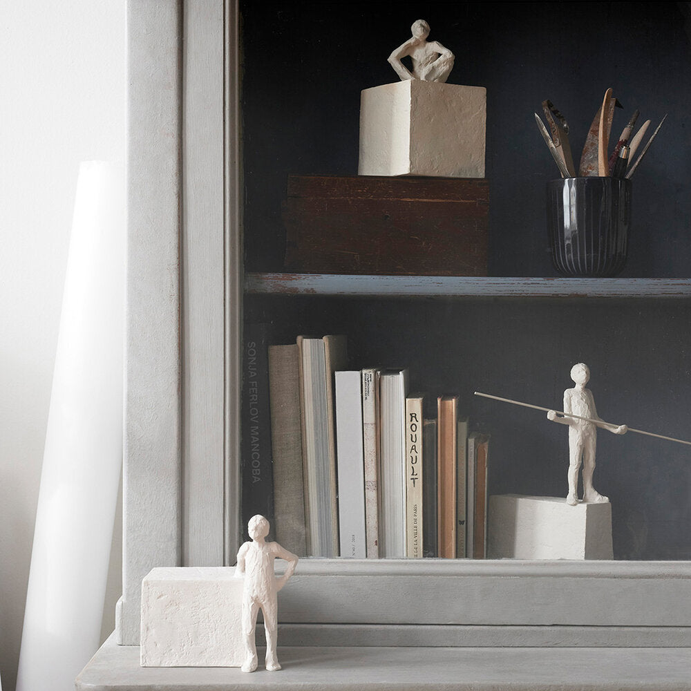 Astro Skorpion, hvid - H12 cm.