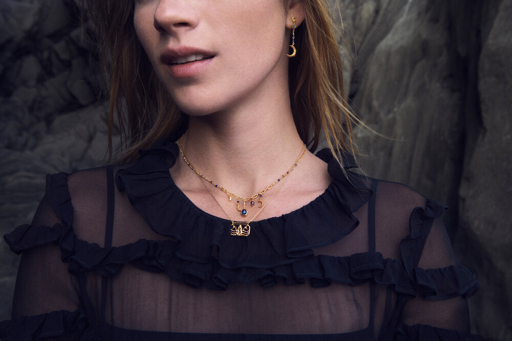 Pheobe øreringe - forgyldt