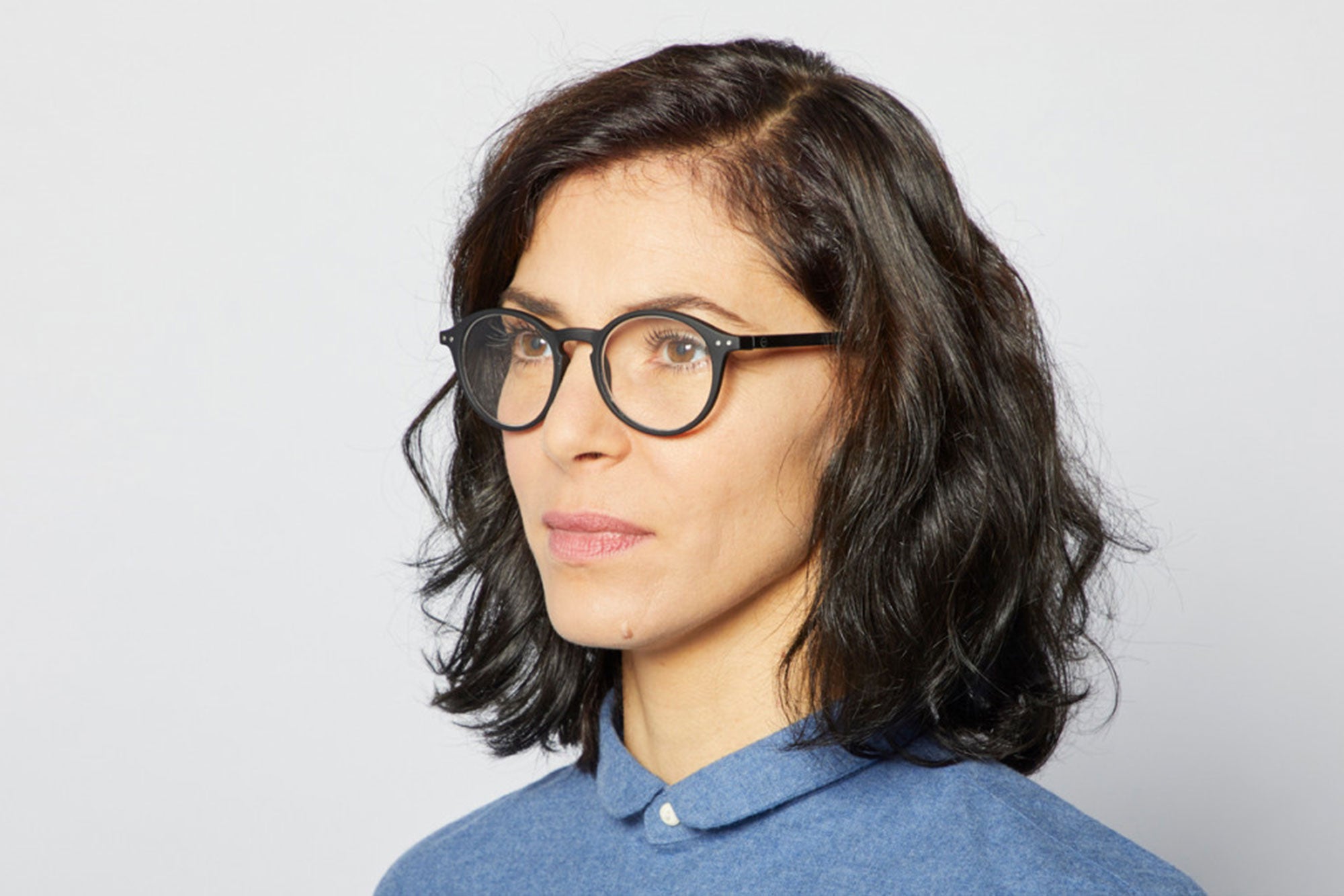 Letmesee #D læsebrille - Black