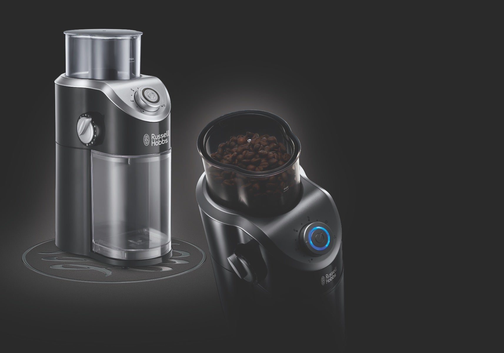 Russell Hobbs Classics kaffekværn - stål - Bahne