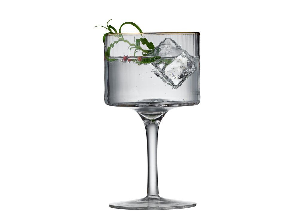 Palermo Gin&Tonic glas, guldfarvet, 32cl - 4 stk.