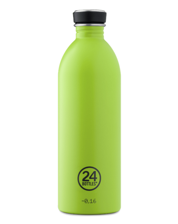 24bottles Litro flaske, Lime Green - 1 liter - Bahne