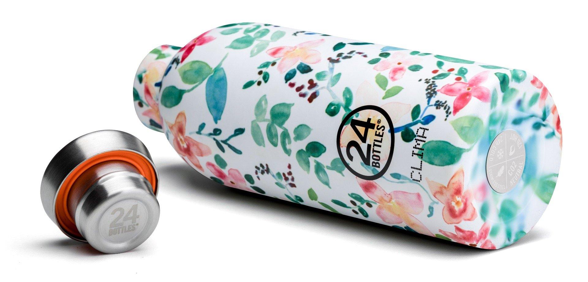 24Bottles Clima flaske, Little buds - 500 ml. - Bahne