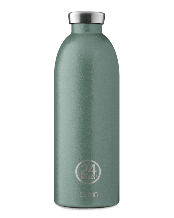24Bottles Clima flaske, Rustic moss green - 850 ml. - Bahne