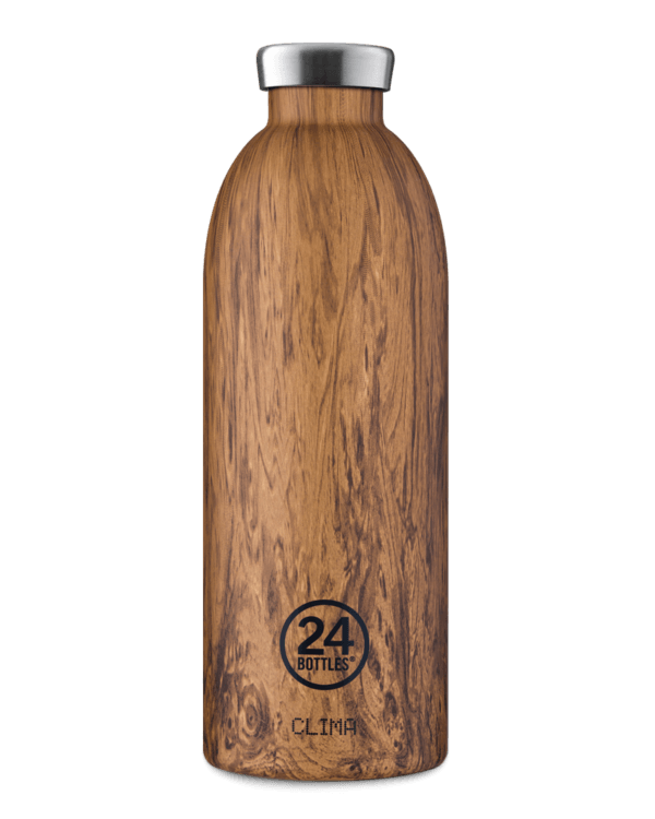 24Bottles Clima flaske, Sequoia woord - 850 ml. - Bahne