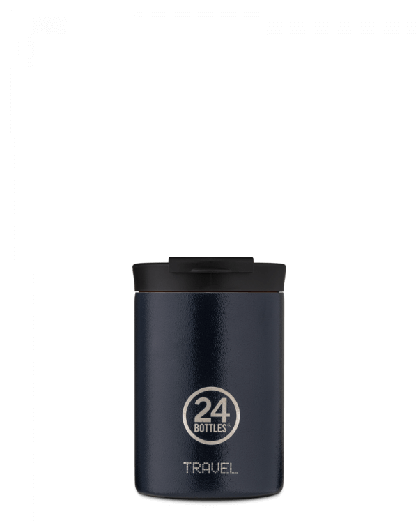 24bottles Travel tumbler rejsekrus, Deep Blue - 350 ml. - Bahne