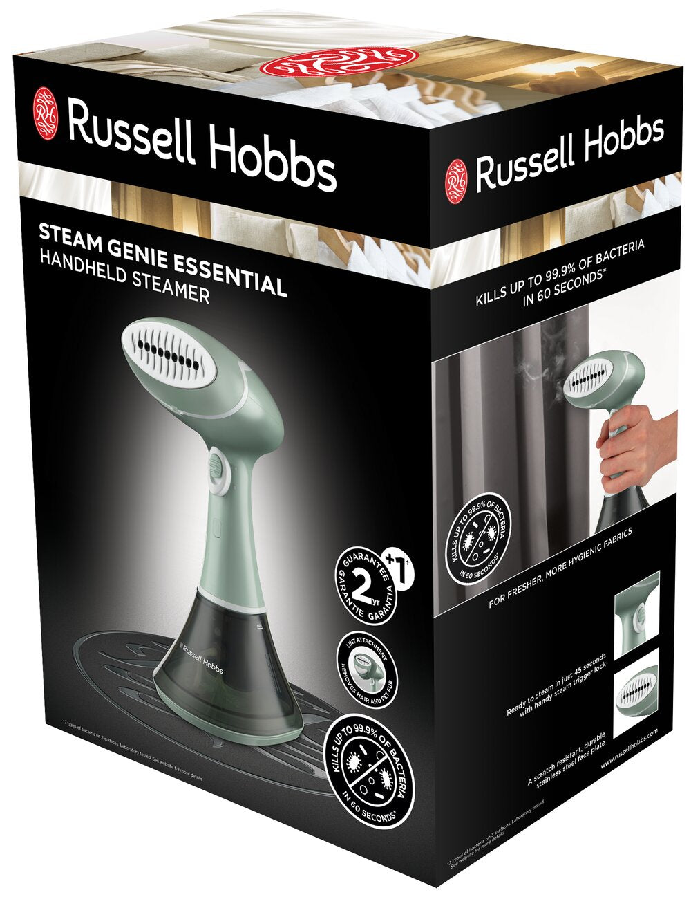 Steam Genie Essentials steamer - grøn