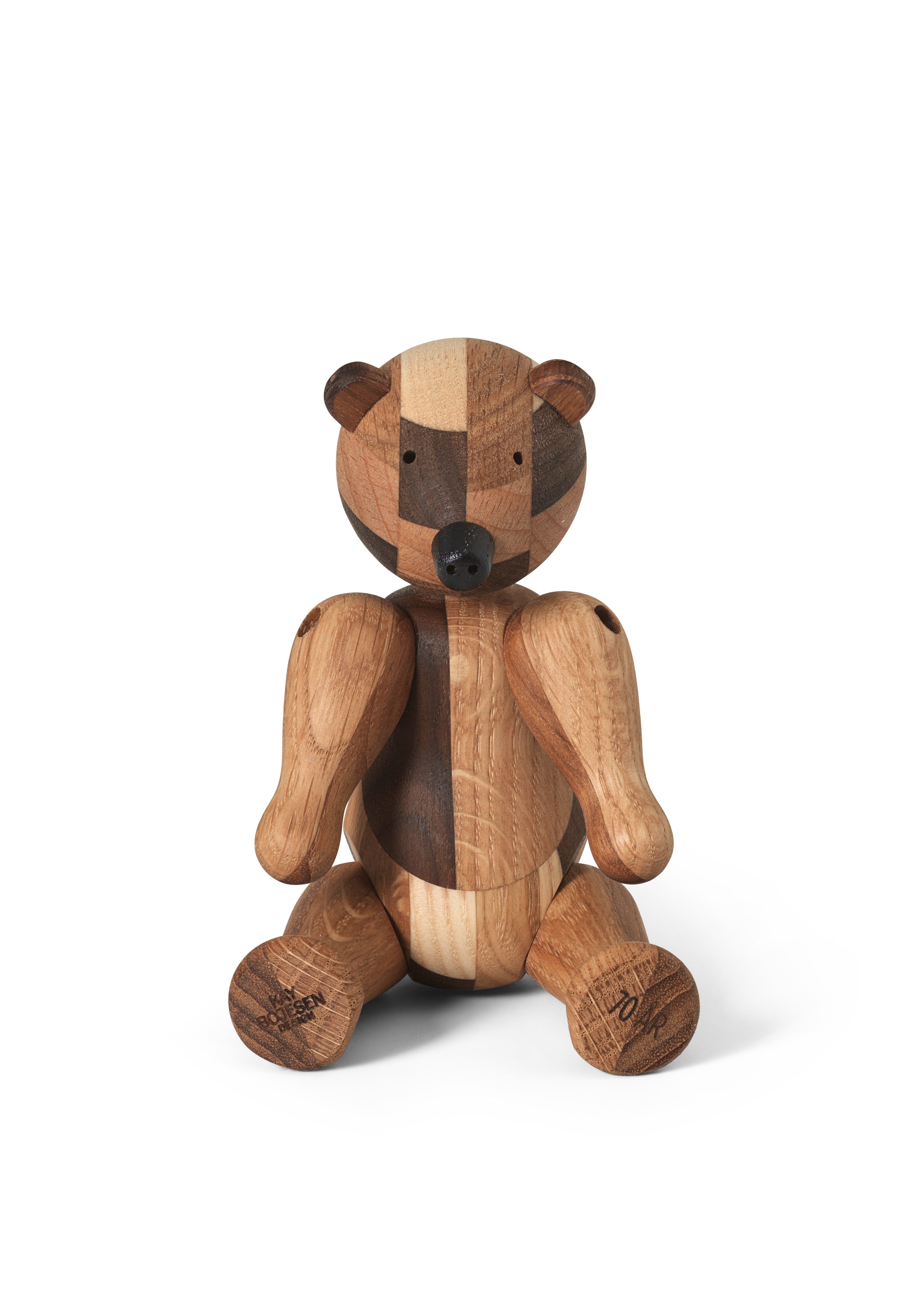 Reworked jubilæum bjørn lille - mix træ