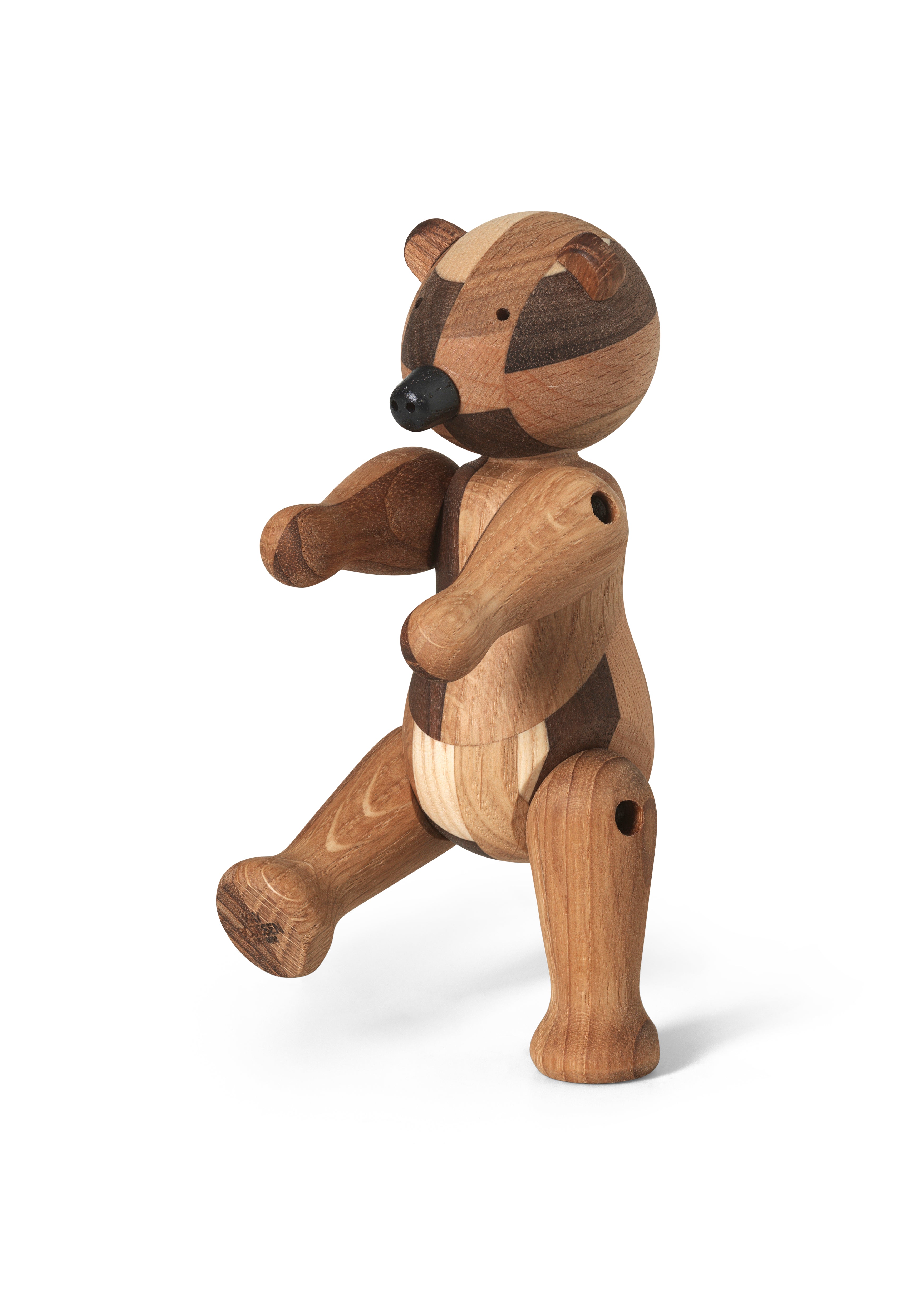 Reworked jubilæum bjørn lille - mix træ