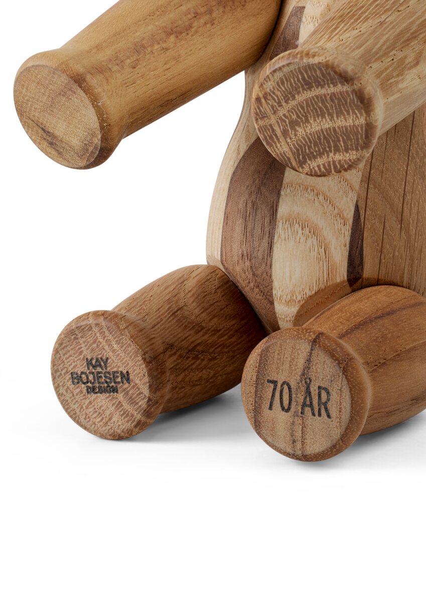 Reworked jubilæum mini elefant - mix træ