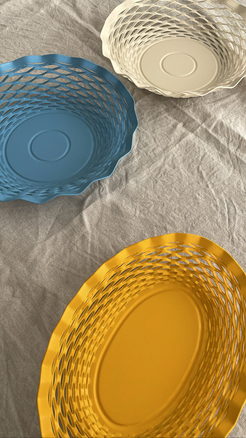 Brødkurv, lille - Raincoat gul