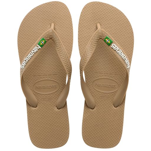 Brasil Logo klipklapper - Beige
