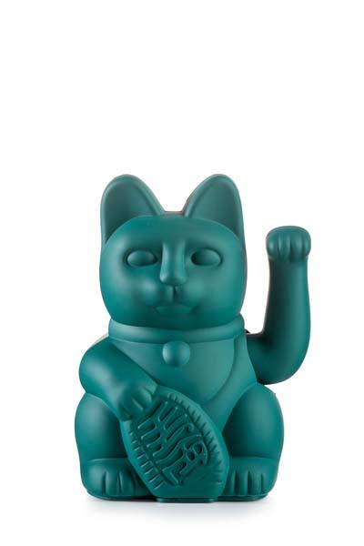 Donkey Maneki-Neko kat - grøn - Bahne