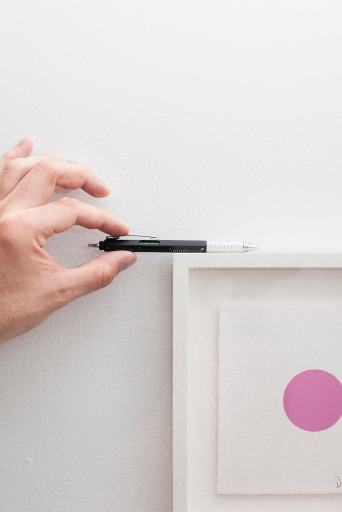 Multi Tool kuglepen -sort/sølv