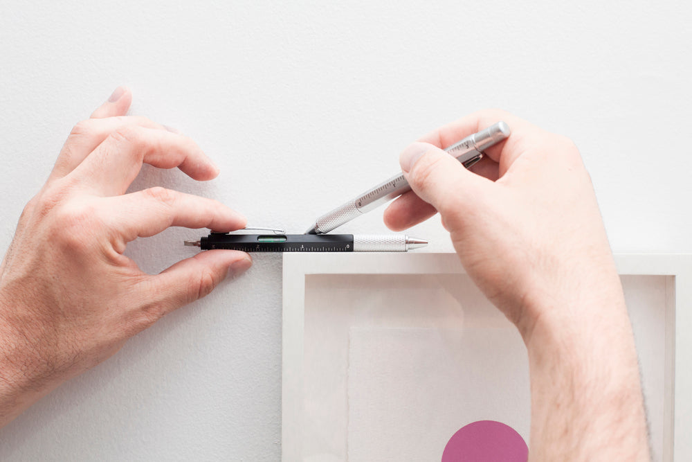 Multi Tool kuglepen -sort/sølv