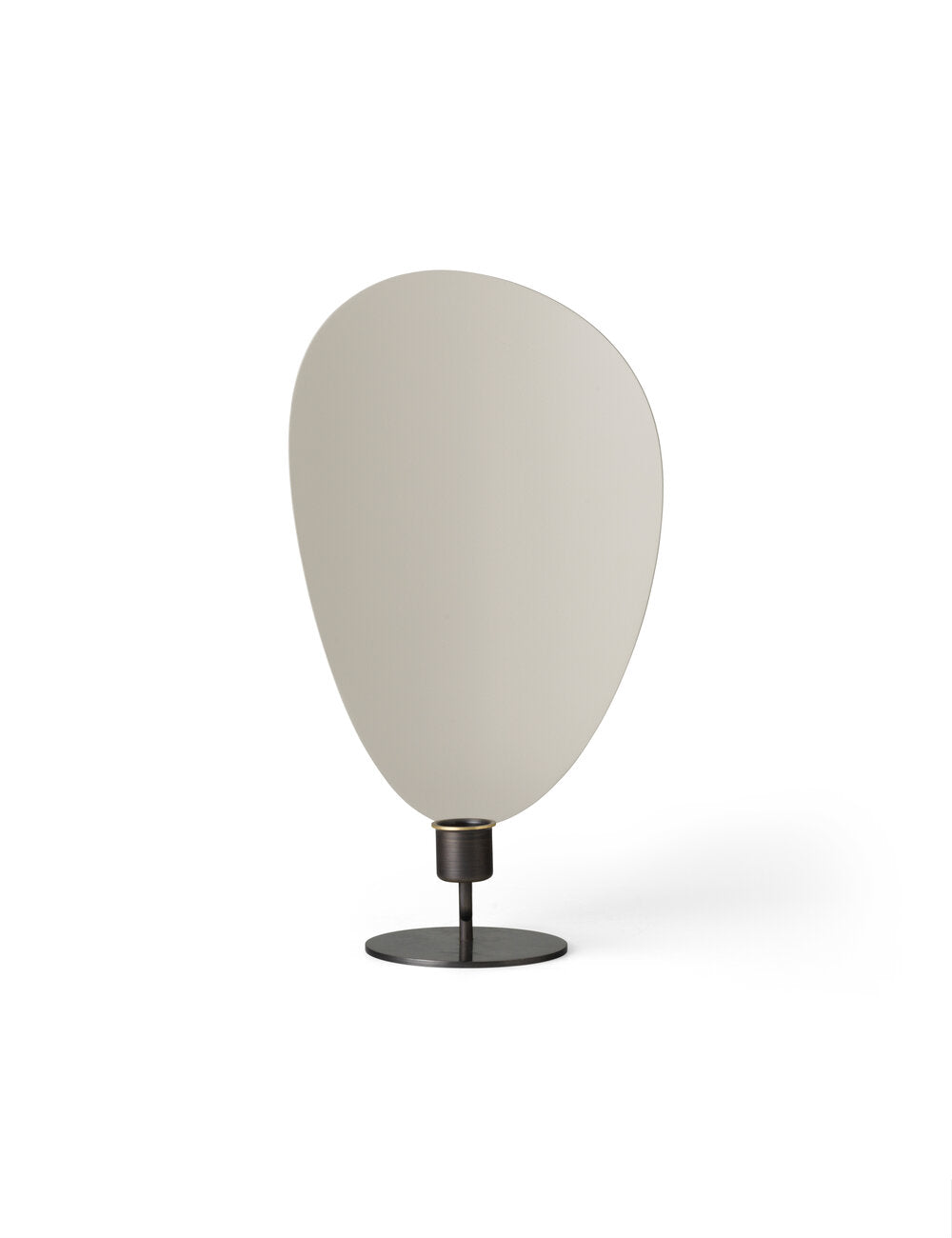 Flambeau lysestage, Grey/Bronzed Brass - H30 cm.