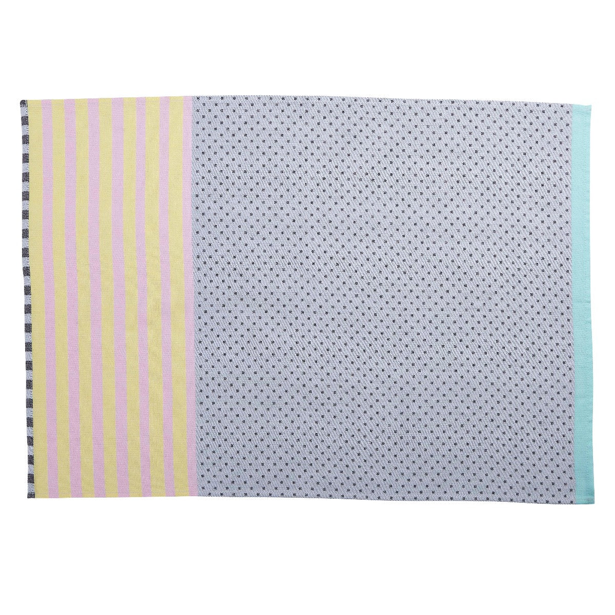 Miss Étoile viskestykke - gul/sort - Bahne