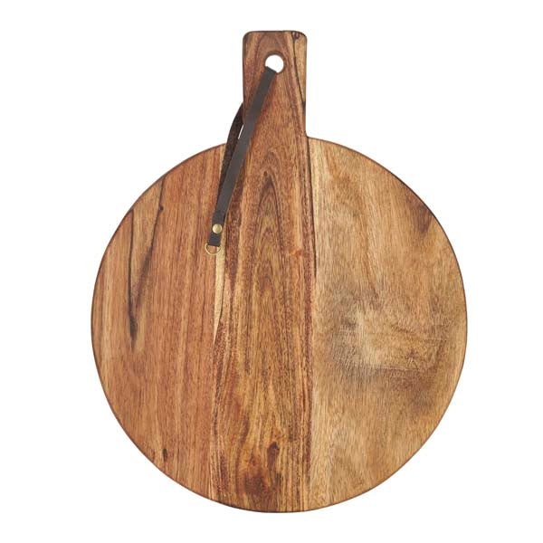 Bahne Interior rundt serveringsbræt, acaciatræ - 40x50 cm. - Bahne