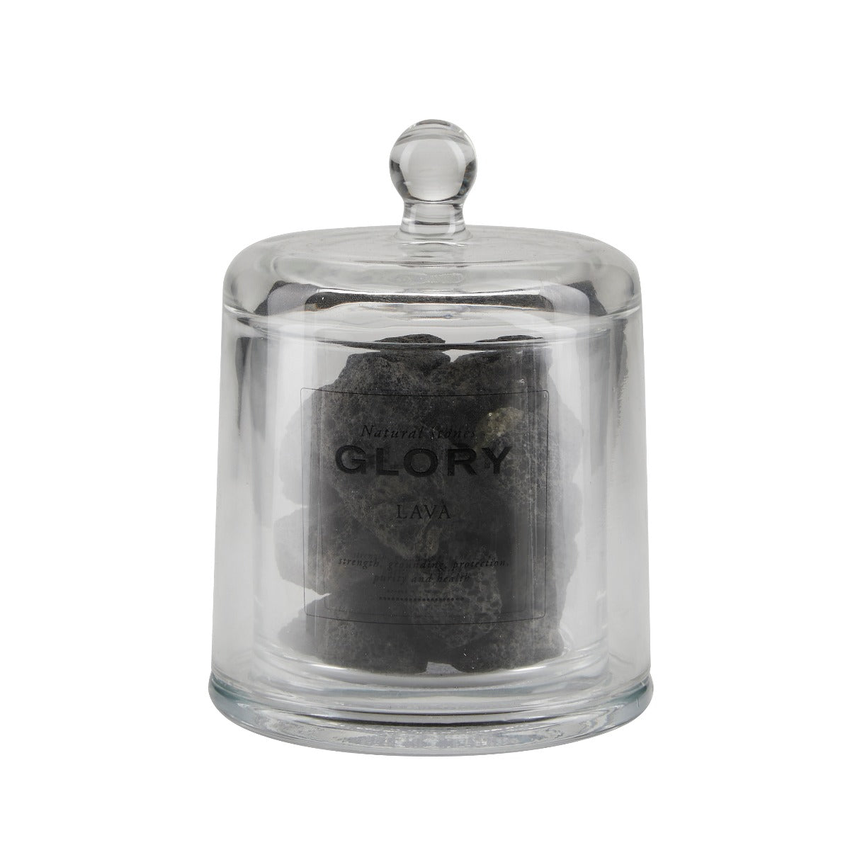 Bahne Interior Glory Natursten m/ duftolie - sort - Bahne