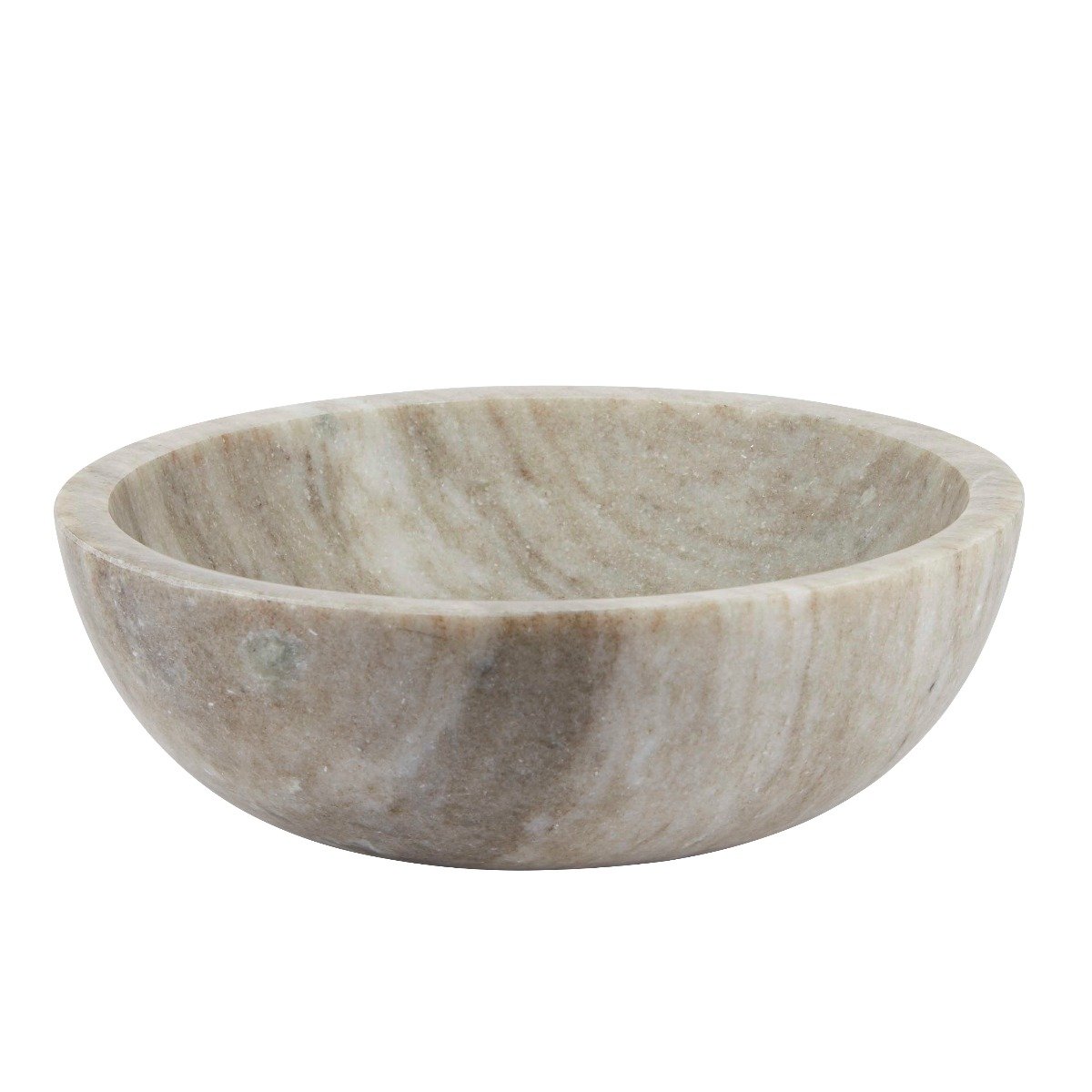 Bahne Interior marmorskål, beige - Ø:20 cm. - Bahne