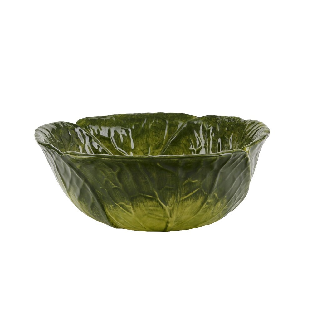 Salatskål, grøn - B22 cm.