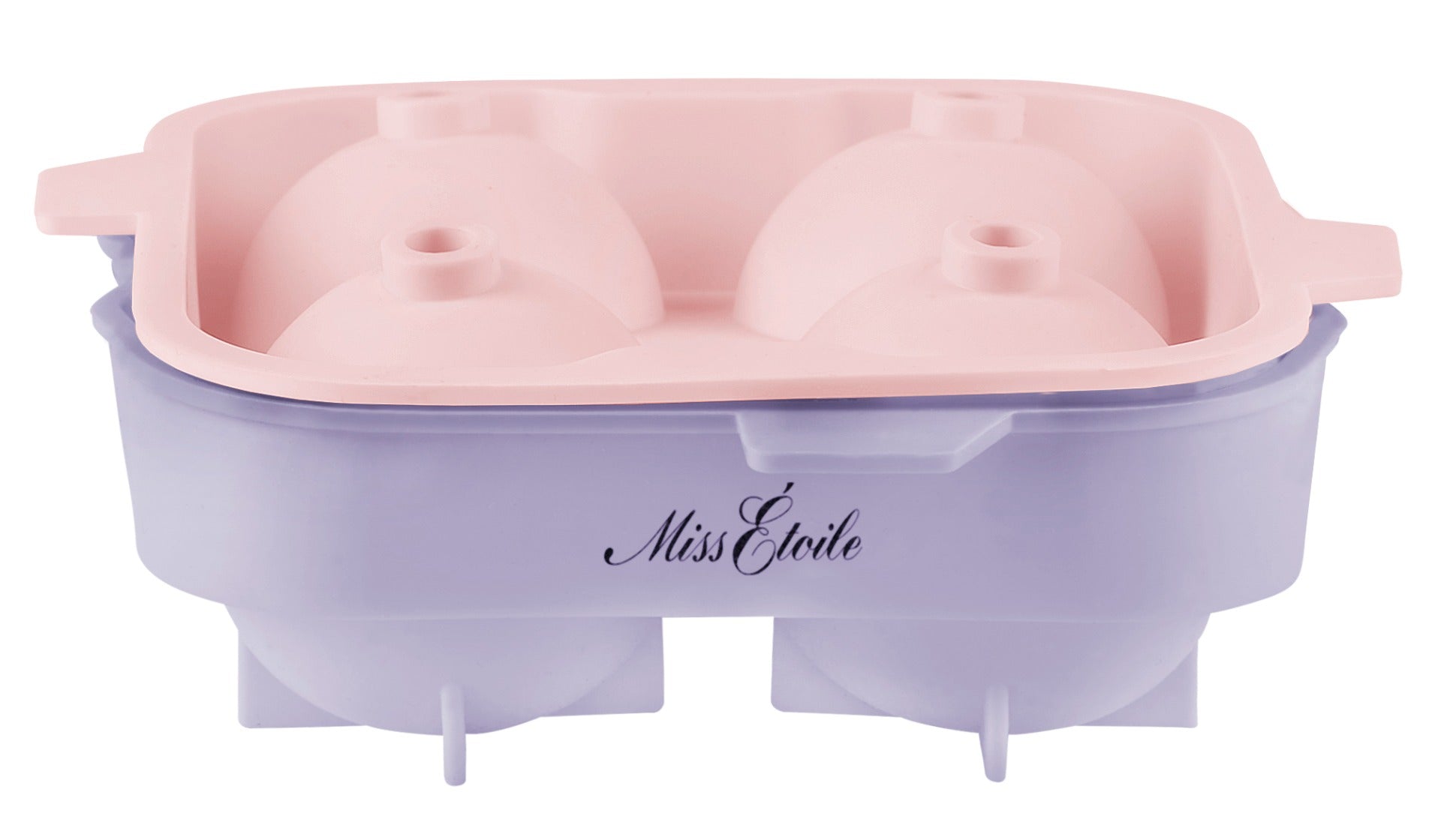 Isterningsbakke, rund - 4 stk.