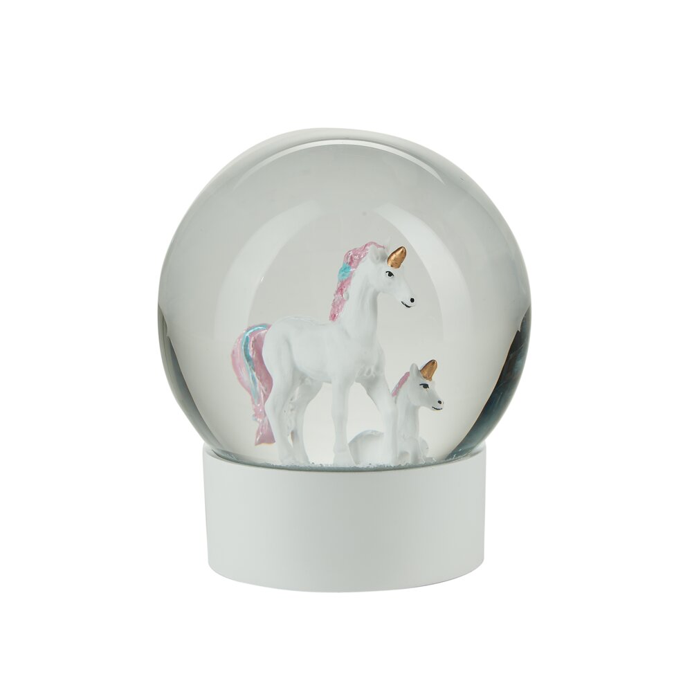 Snekugle, enhjøring - hvid