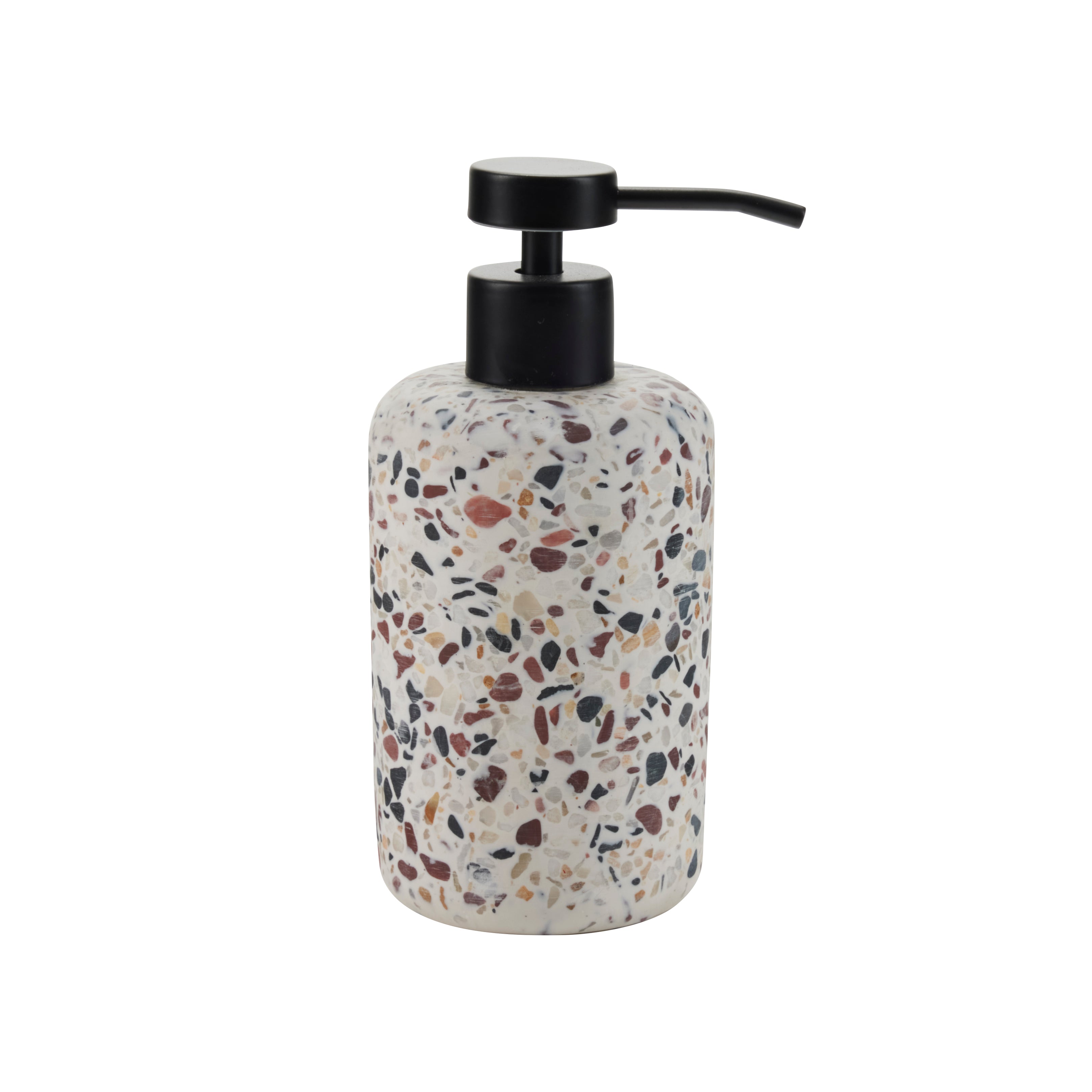 Terrazzo sæbedispenser - brun