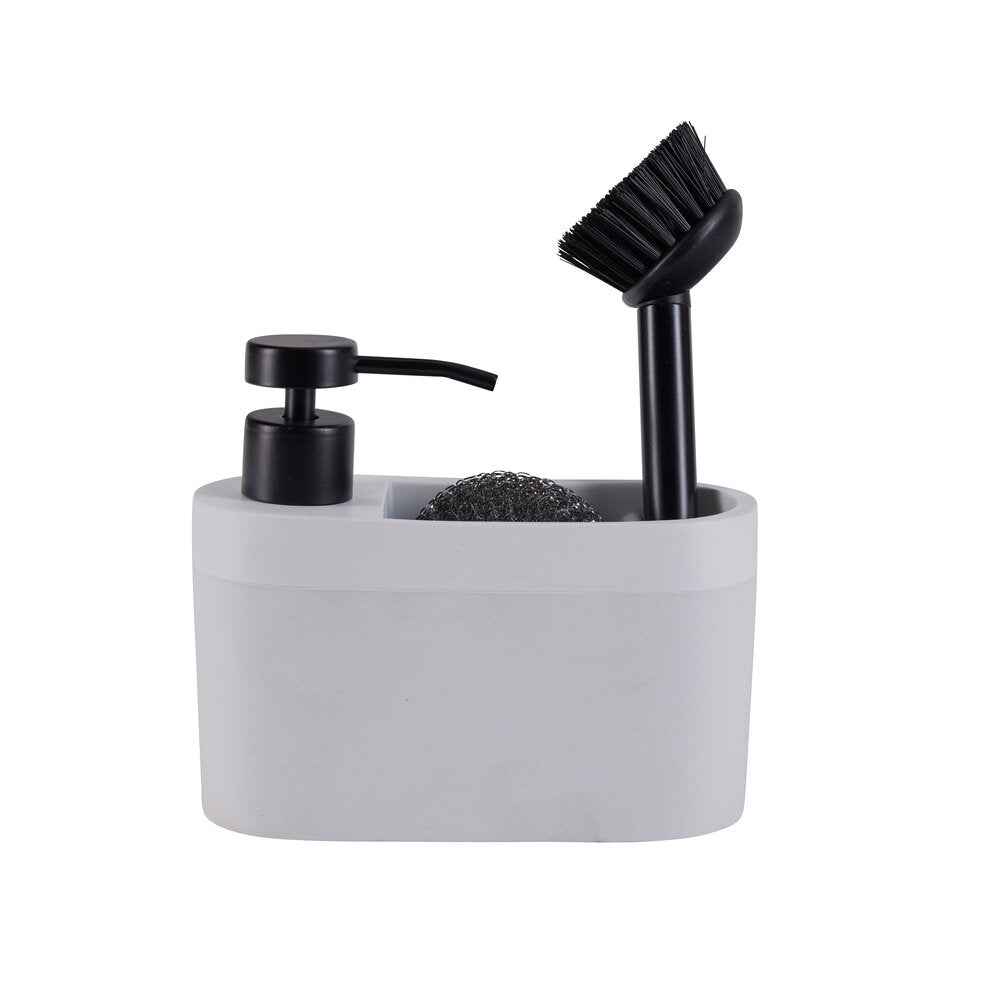 Opvaskesæt, 3i1 - hvid