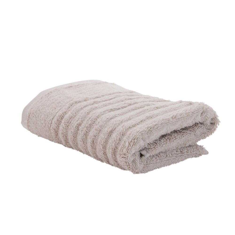 Wave håndklæde - Light Grey