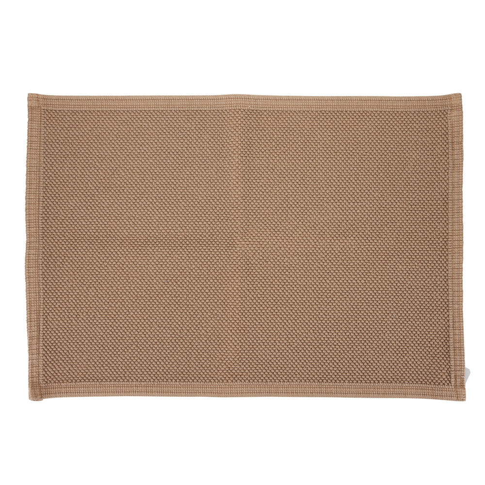 Loop bademåtte, Sand - 50x70 cm.