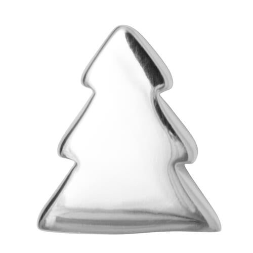 LULU Copenhagen Tree ørestik, 1 stk - sølv - Bahne