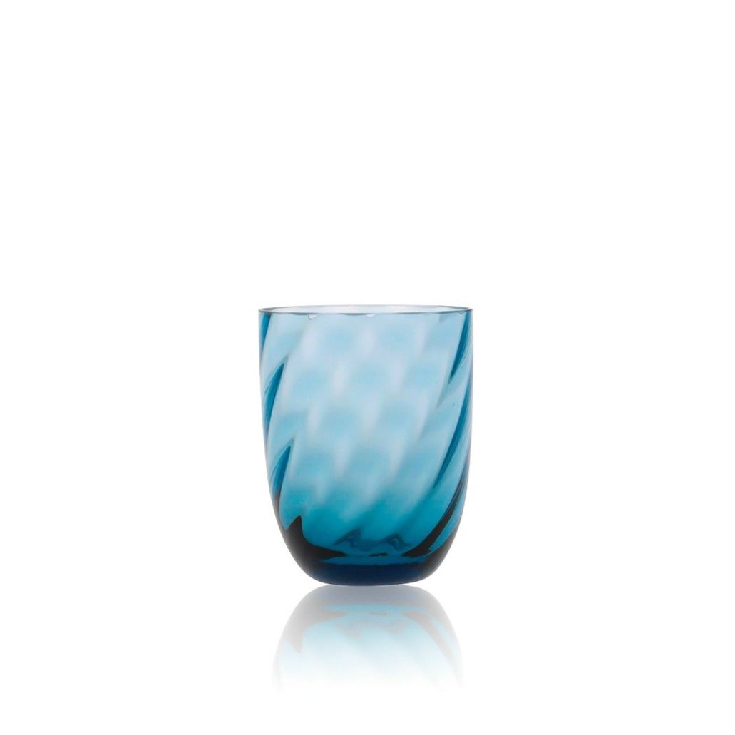 Anna Von Lipa Swirl tumbler glas - blå - Bahne